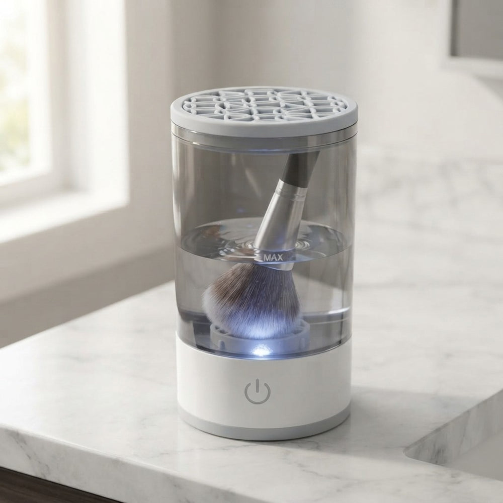 Electric Automatic Rotating Makeup Brush Cleaner